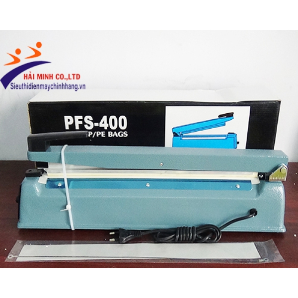 Máy hàn miệng túi PFS-400 (Vỏ thép)